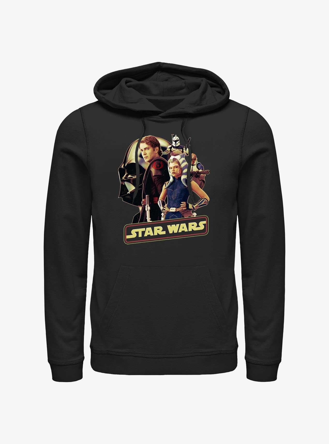 Star Wars Rebel Alliance Group Hoodie, BLACK, hi-res