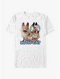 Star Wars Loth-Cat Collage T-Shirt, WHITE, hi-res