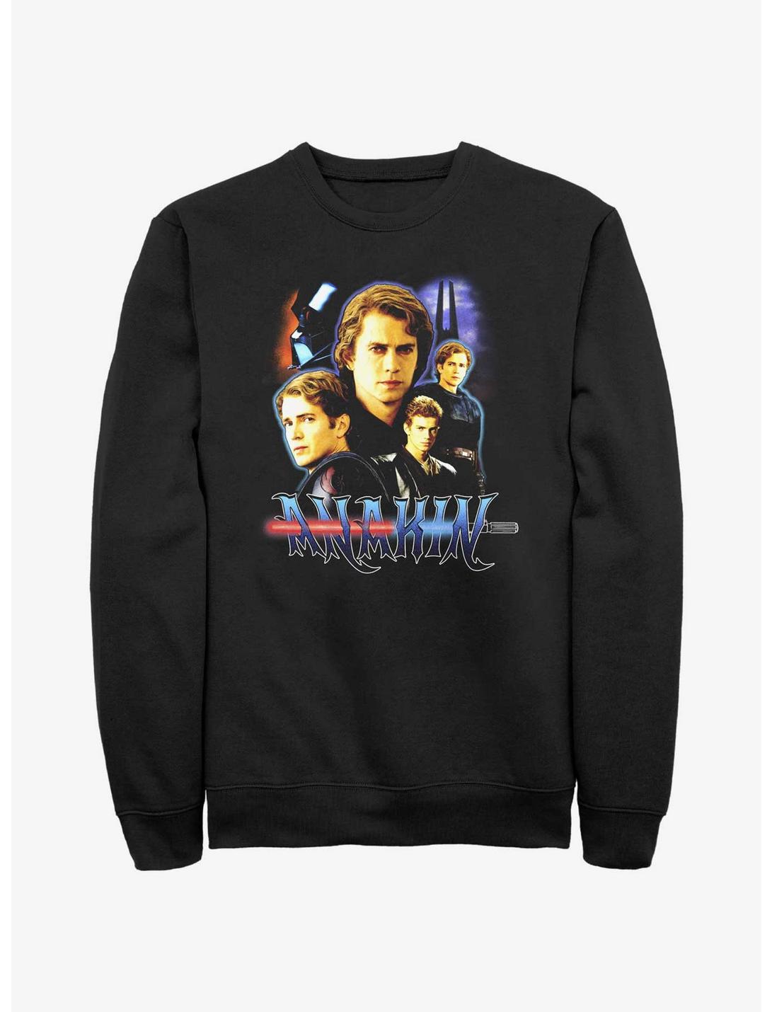 Star Wars Anakin Collage Sweatshirt, BLACK, hi-res