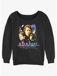 Star Wars Anakin Collage Womens Slouchy Sweatshirt, BLACK, hi-res
