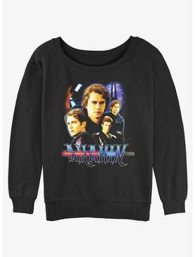 Star Wars Anakin Collage Womens Slouchy Sweatshirt, , hi-res