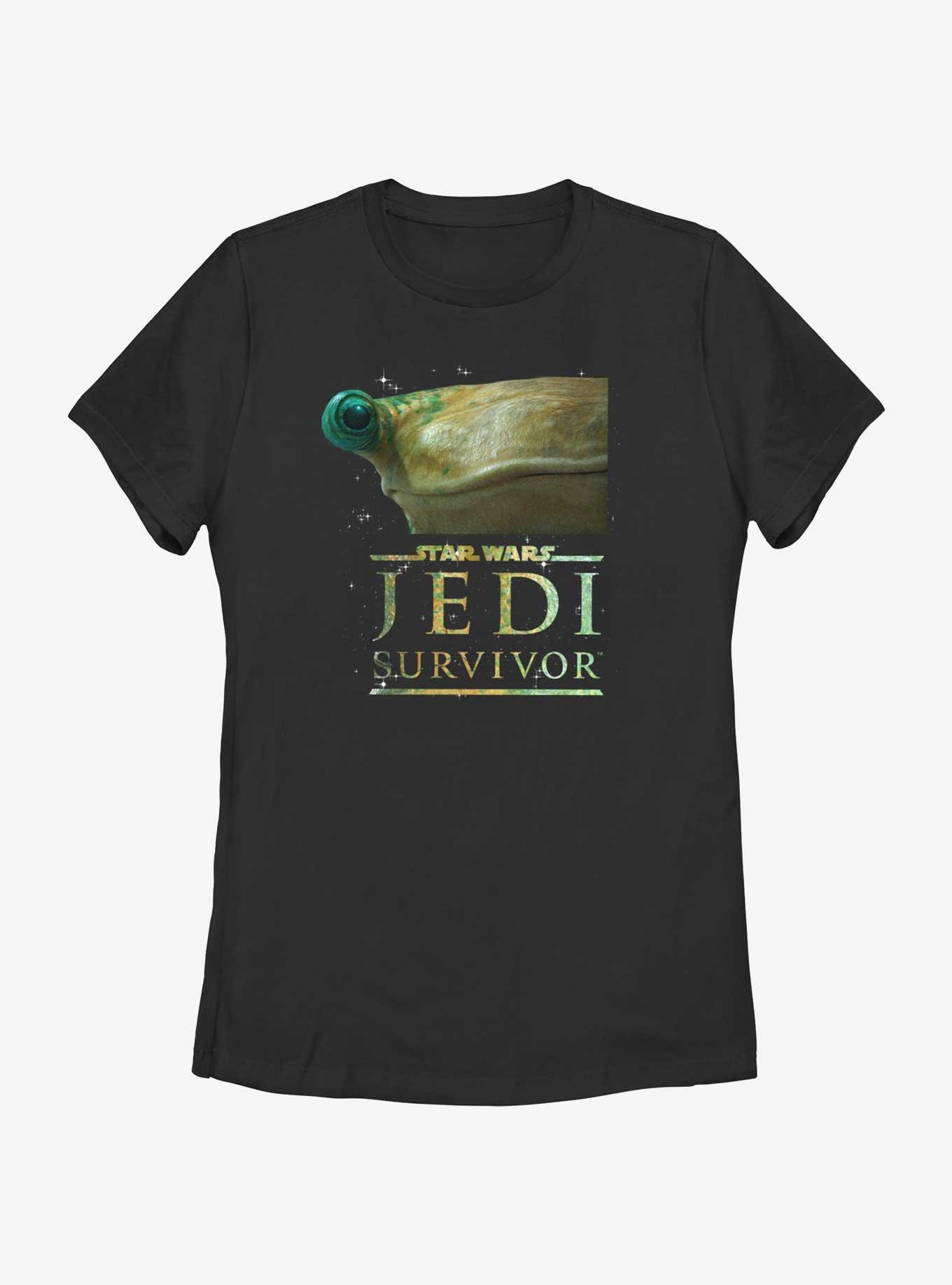 Star Wars Jedi: Survivor Turgle Eye Logo Womens T-Shirt, BLACK, hi-res