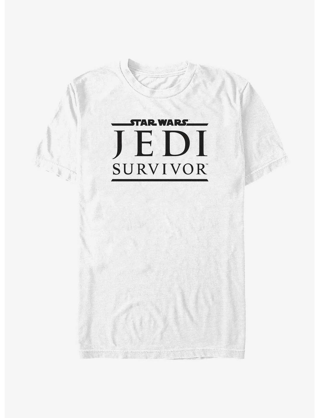 Star Wars Jedi: Survivor Logo T-Shirt, WHITE, hi-res