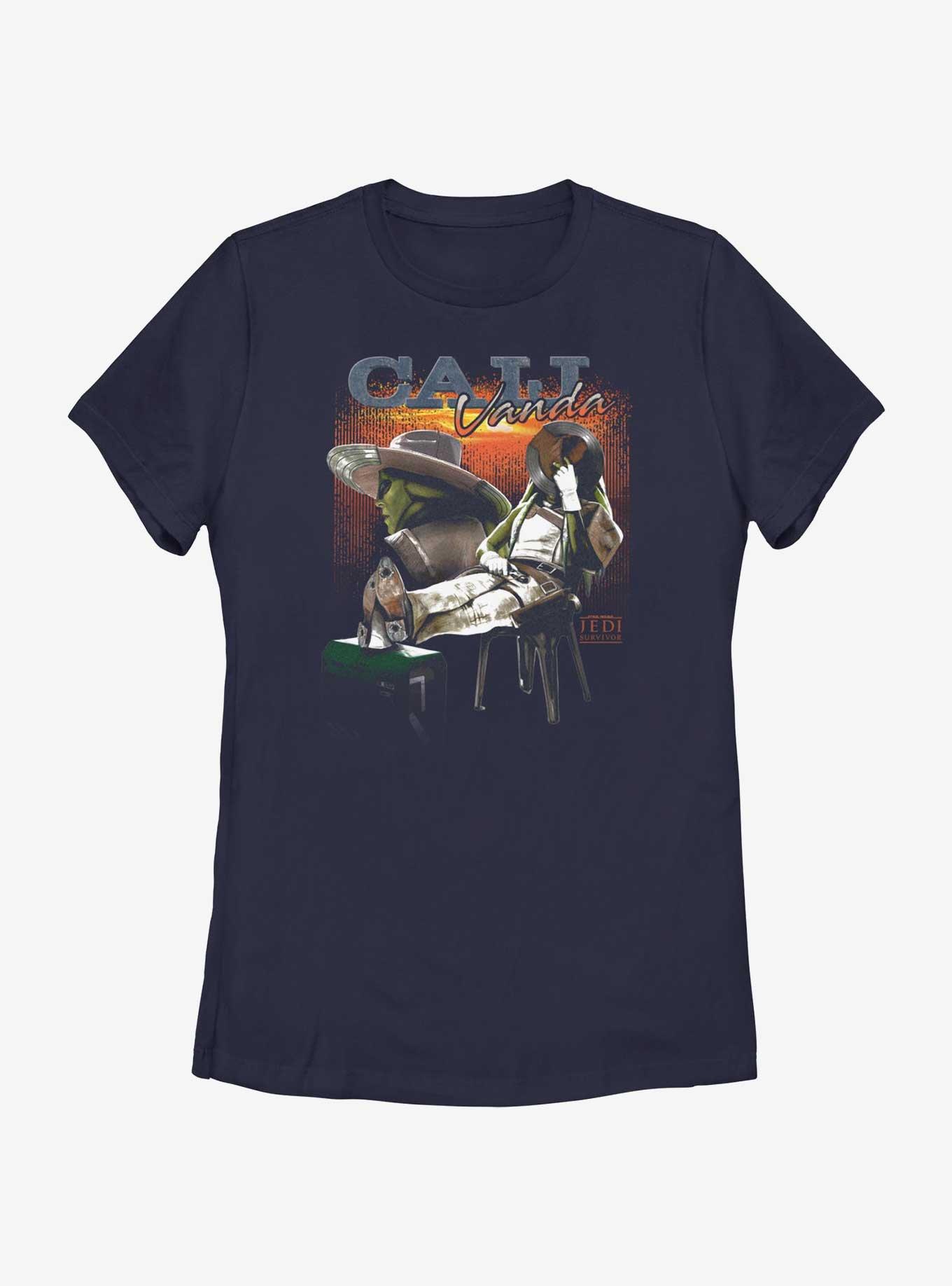 Star Wars Jedi: Survivor Caij Vanda Bounty Poster Womens T-Shirt, , hi-res