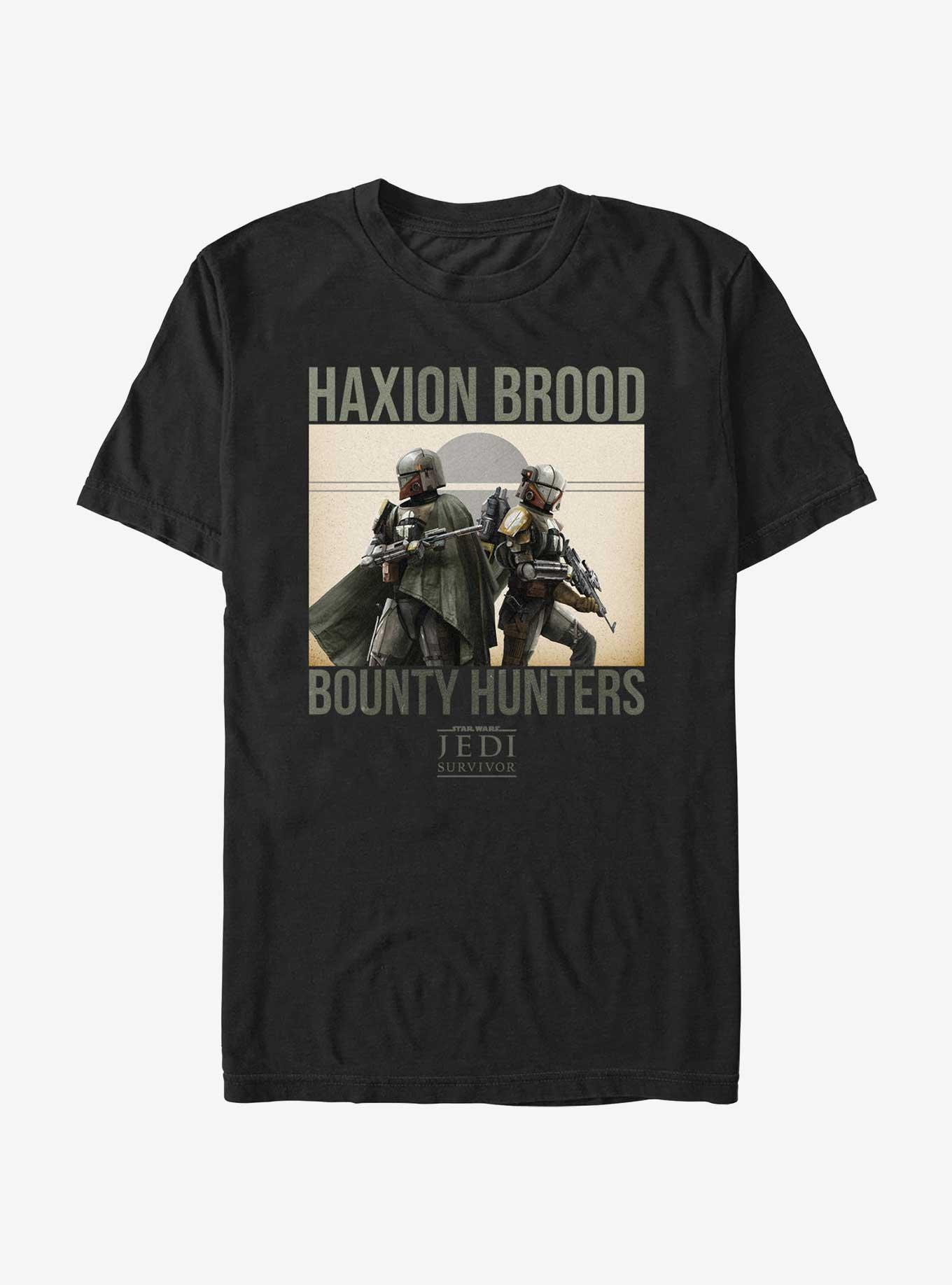 Star Wars Jedi: Survivor Haxion Brood Bounty Hunters T-Shirt, BLACK, hi-res