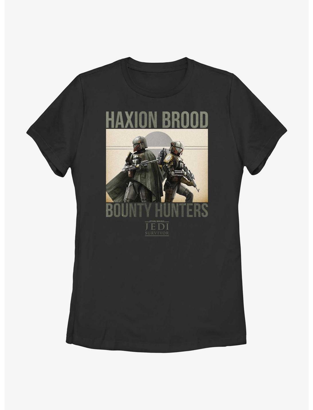 Star Wars Jedi: Survivor Haxion Brood Bounty Hunters Womens T-Shirt, BLACK, hi-res