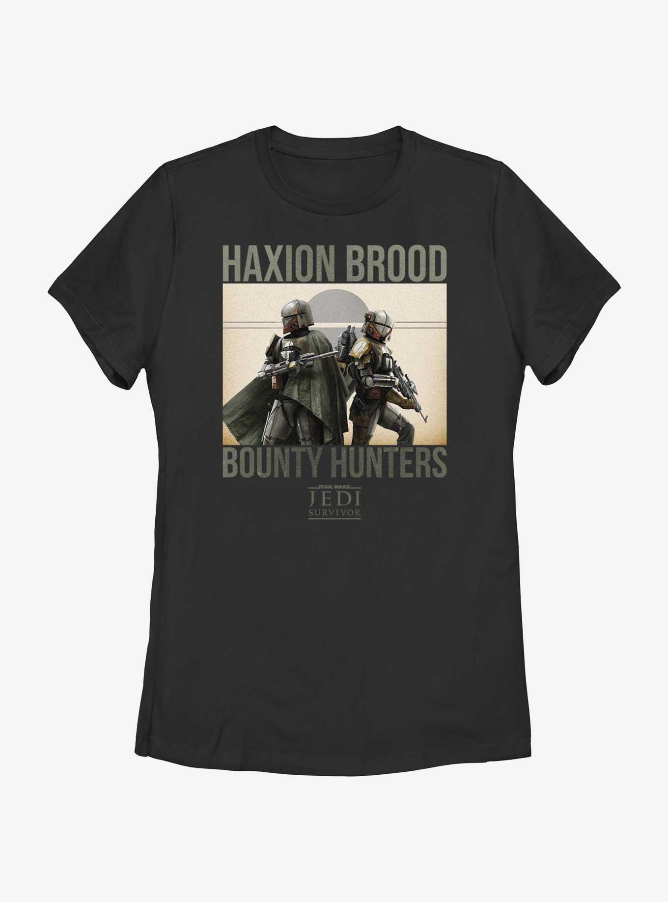 Star Wars Jedi: Survivor Haxion Brood Bounty Hunters Womens T-Shirt, BLACK, hi-res