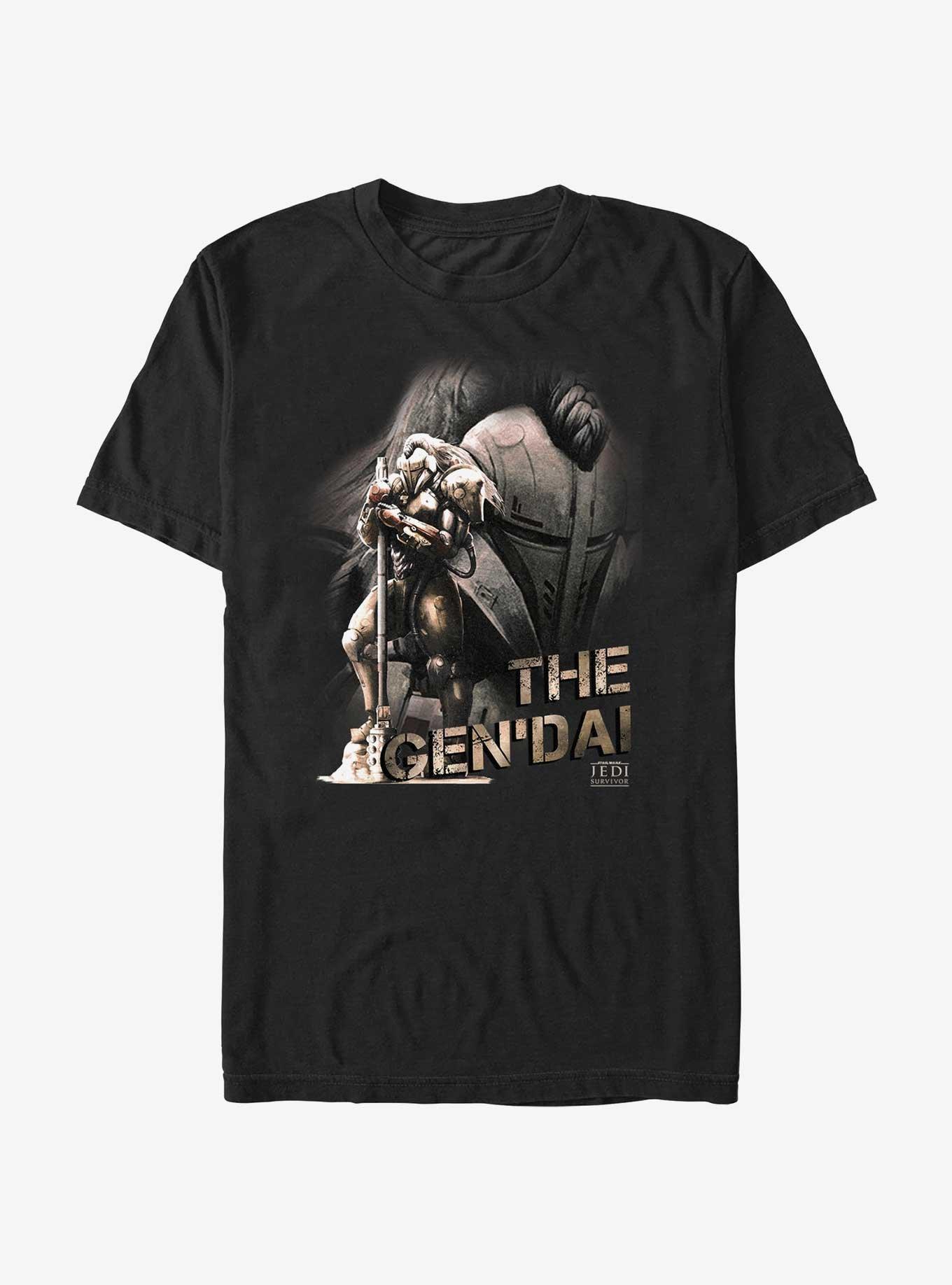 Star Wars Jedi: Survivor The Gendai T-Shirt, BLACK, hi-res