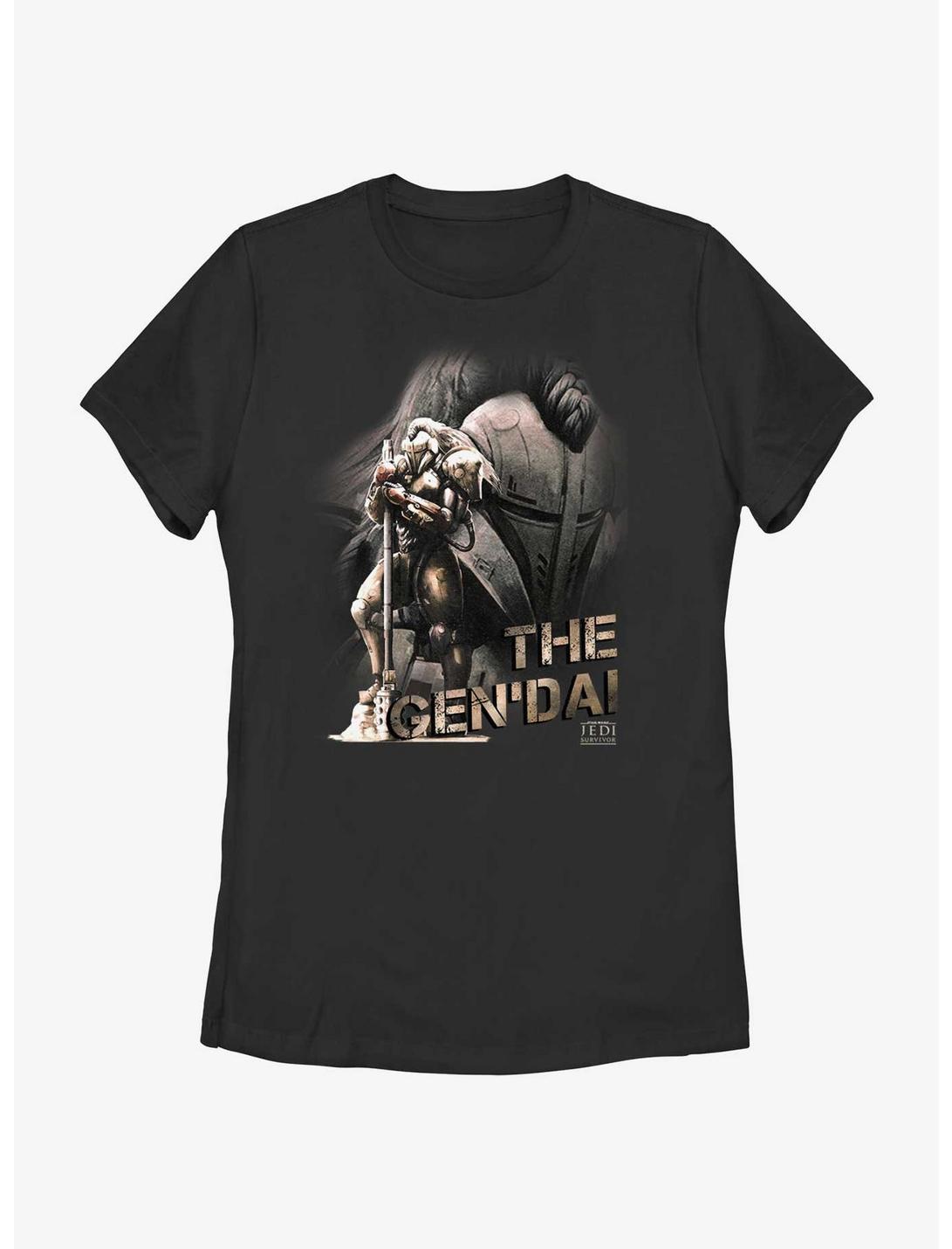 Star Wars Jedi: Survivor The Gendai Womens T-Shirt, BLACK, hi-res