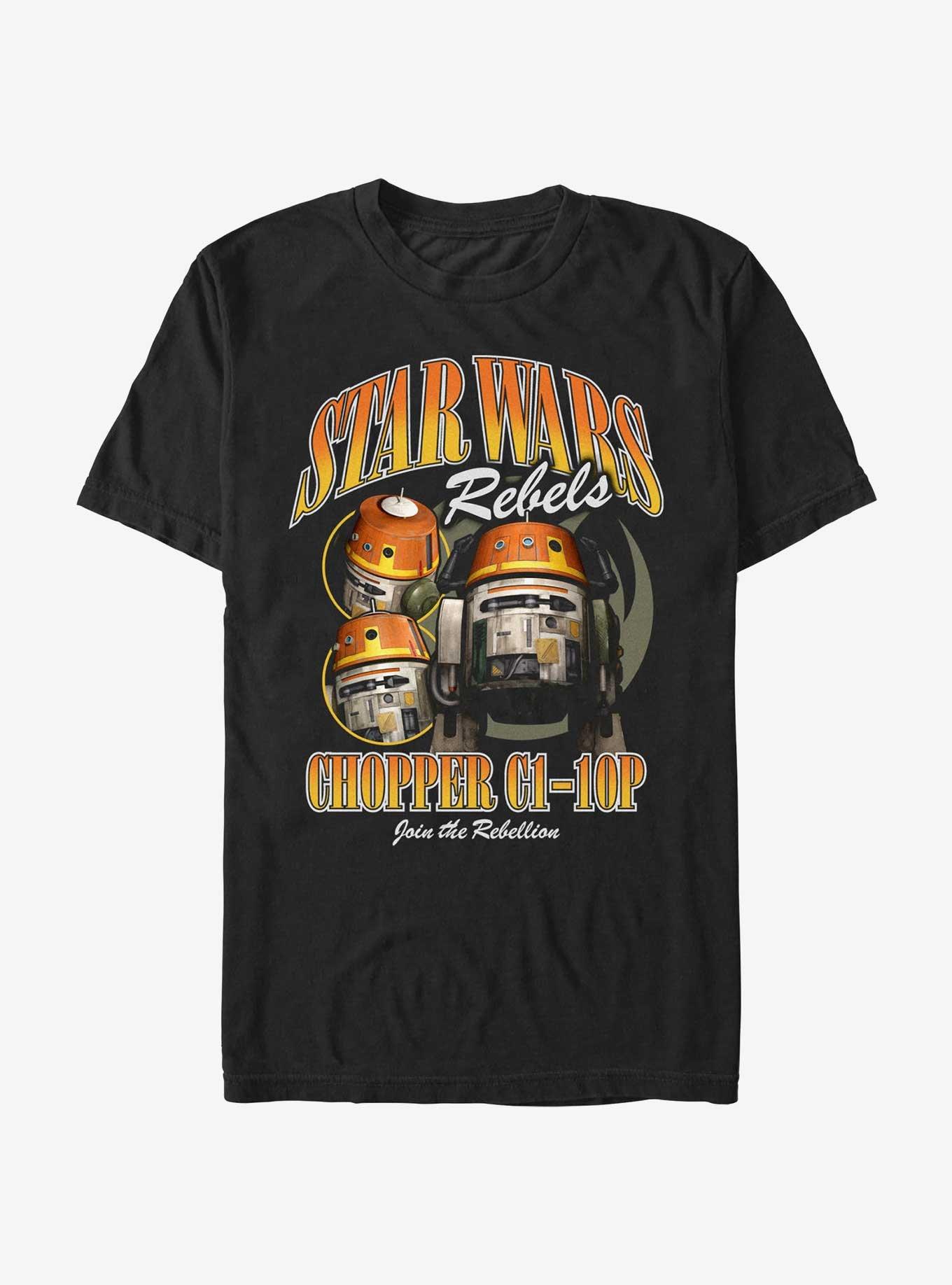 Star Wars Chopper C1-10P T-Shirt, BLACK, hi-res