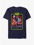 Star Wars: The Clone Wars Poster T-Shirt, NAVY, hi-res