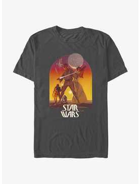 Star Wars Sunset Luke & Leia Skywalker T-Shirt, , hi-res