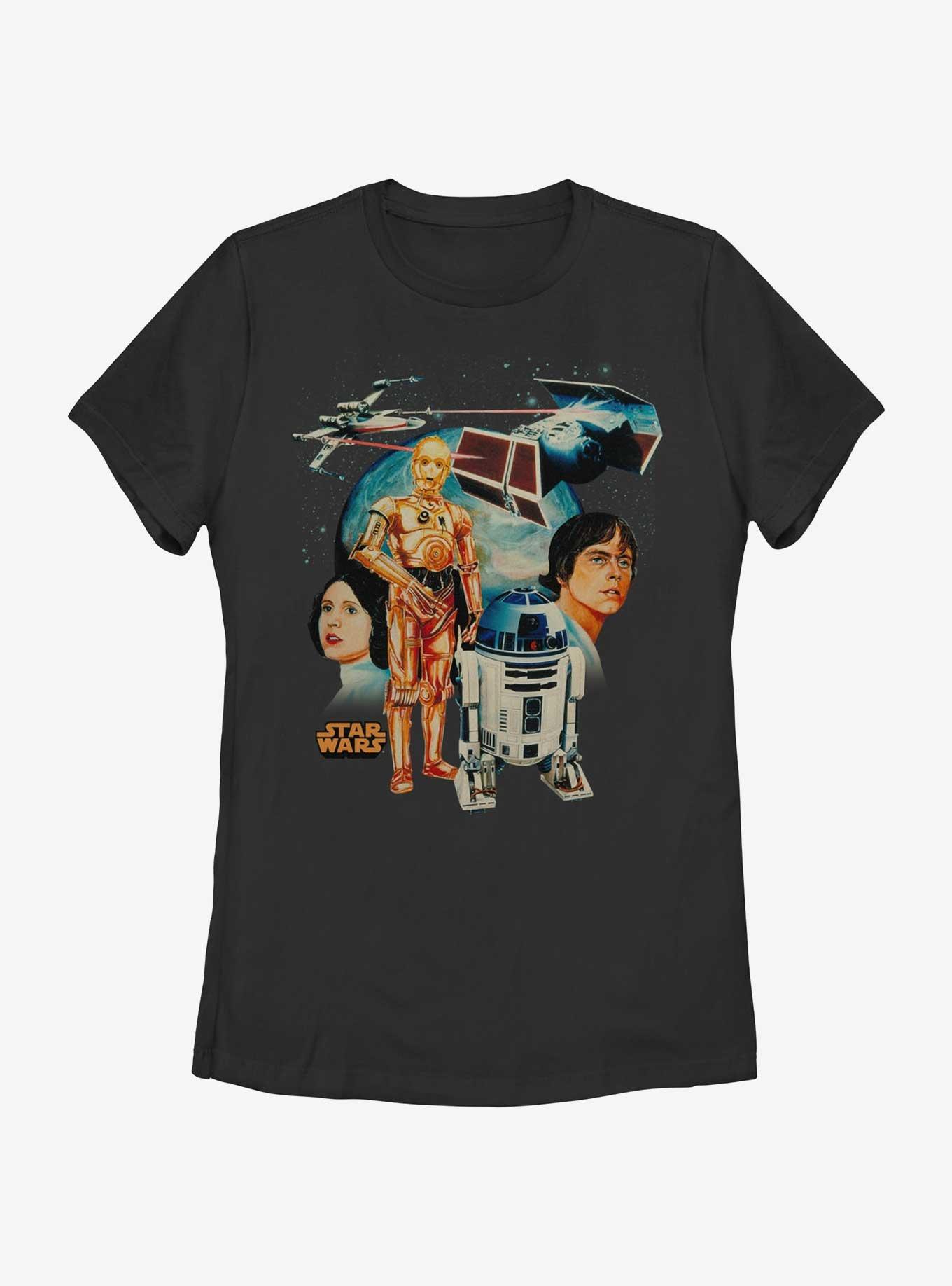 Star Wars Visions Past Womens T-Shirt, BLACK, hi-res