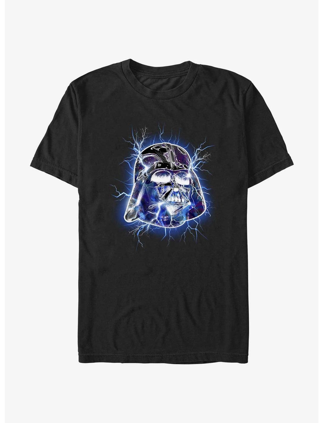 Star Wars Vader Lightning T-Shirt, BLACK, hi-res