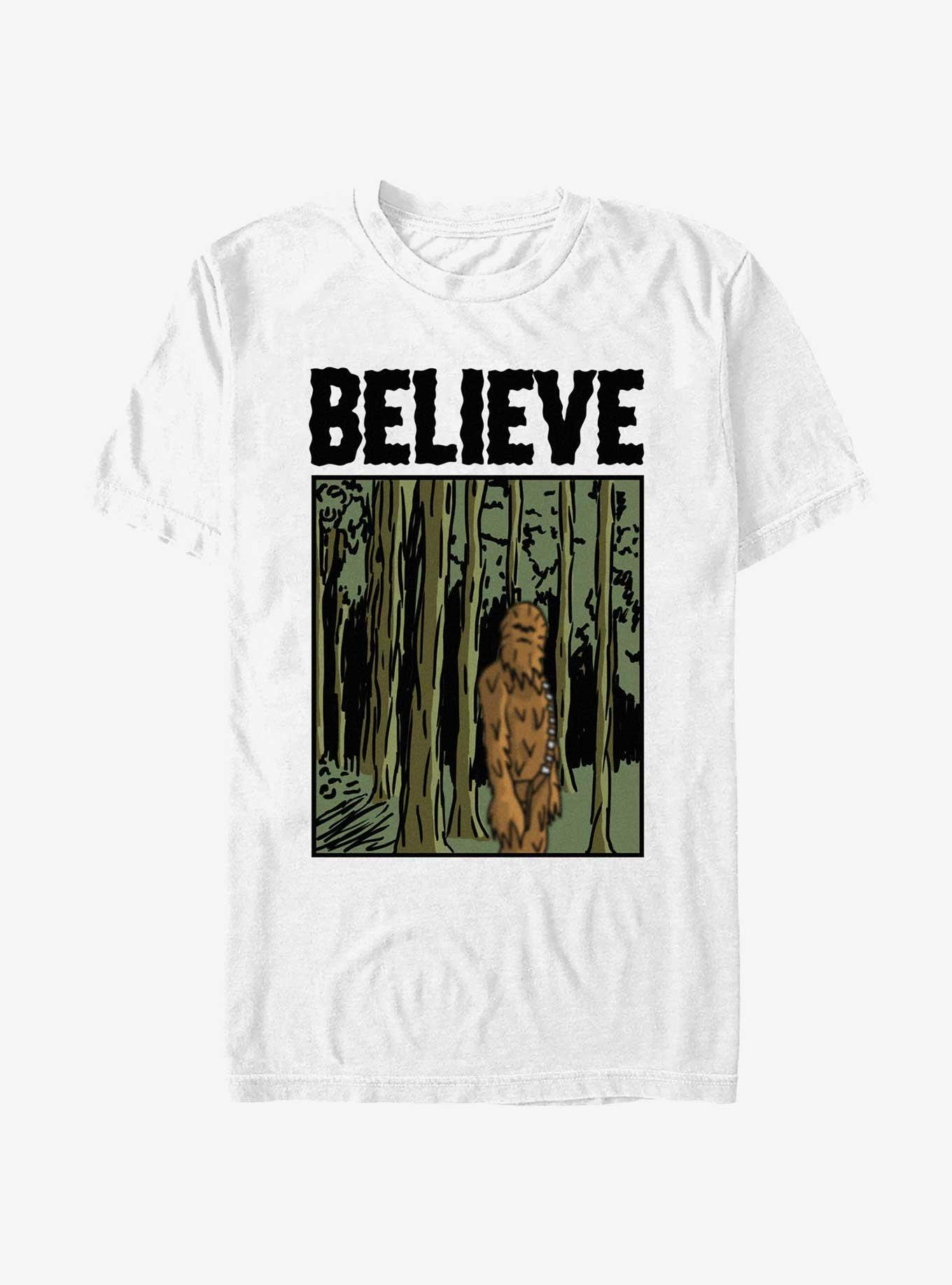 Star Wars Believe In Chewie T-Shirt, WHITE, hi-res