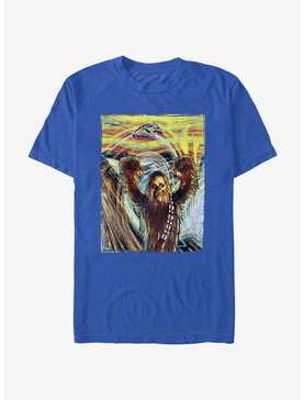 Star Wars Chewie Scared Painting T-Shirt, , hi-res