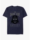 Star Wars The Dark Side Coffee T-Shirt, NAVY, hi-res