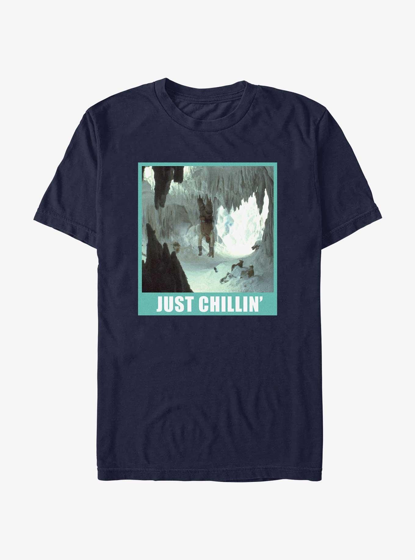 Star Wars Just Chillin T-Shirt, NAVY, hi-res