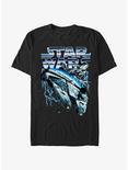 Star Wars Metal Ship T-Shirt, BLACK, hi-res