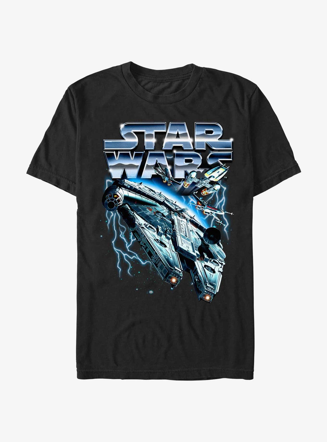 Star Wars Metal Ship T-Shirt, , hi-res