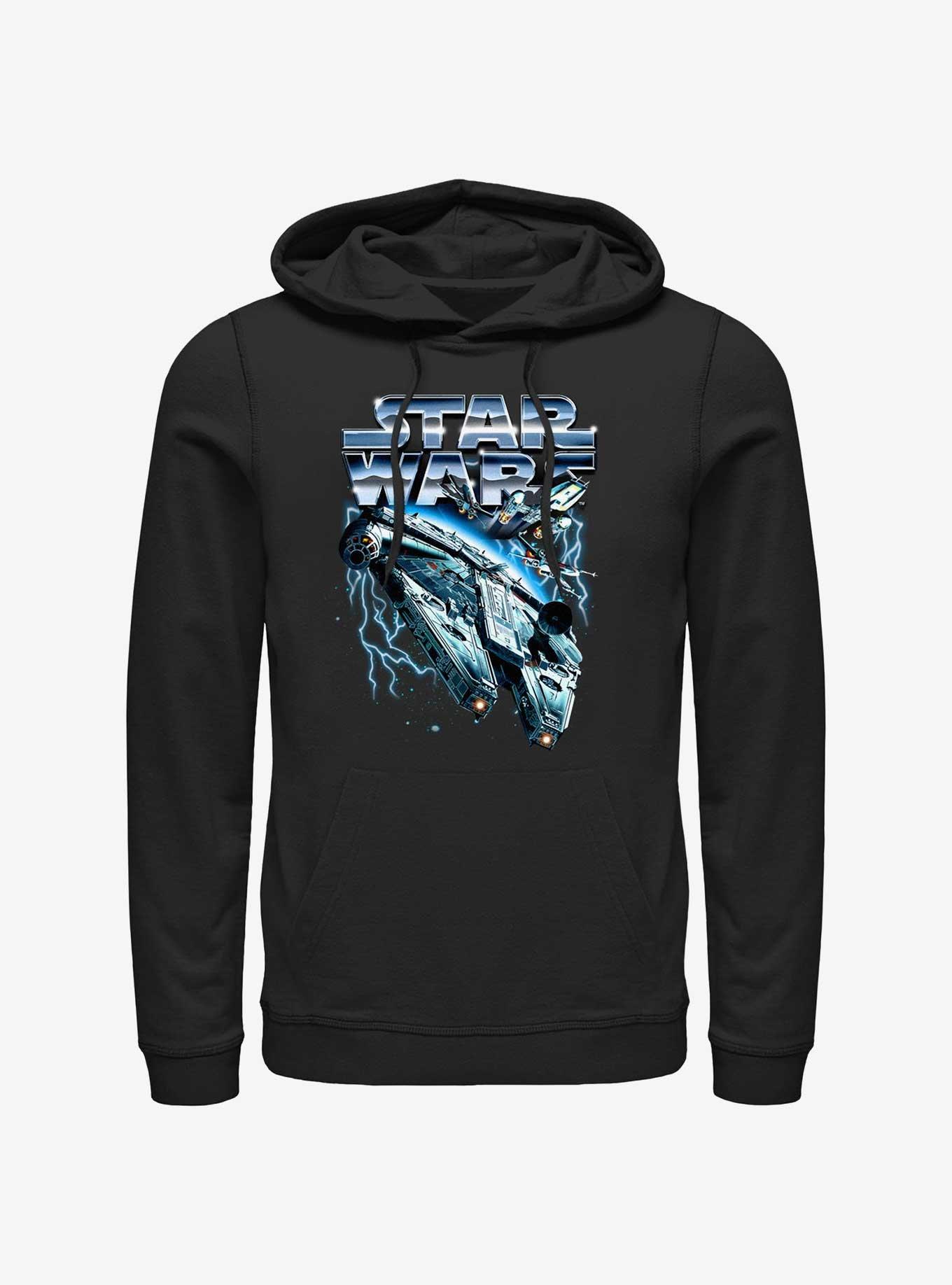 Star Wars Metal Ship Sweatshirt, BLACK, hi-res