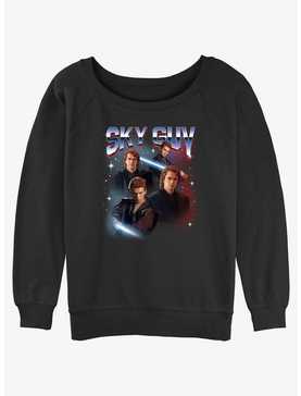 Star Wars Sky Guy Anakin Womens Slouchy Sweatshirt, , hi-res
