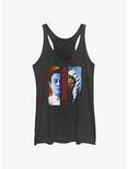 Star Wars Complimentary Conflict Thrawn and Ahsoka Womens Tank Top, BLK HTR, hi-res