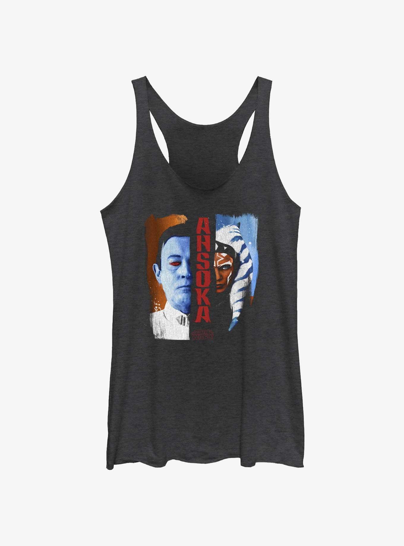 Star Wars Complimentary Conflict Thrawn and Ahsoka Womens Tank Top, , hi-res