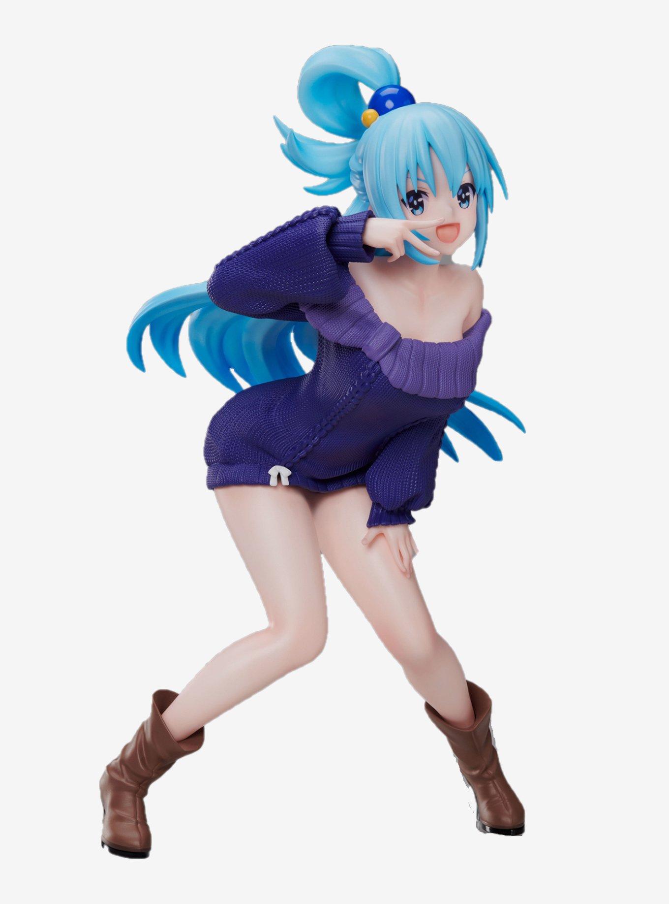 elCOCO KonoSuba: Gods Blessing on this Wonderful World Aqua 1/7 Scale Figure, , hi-res