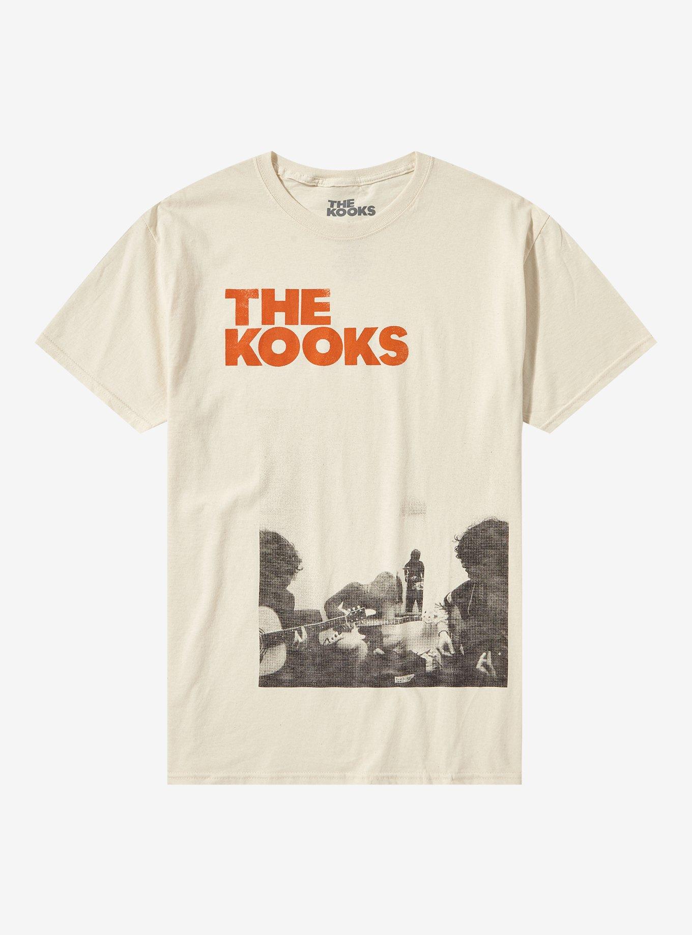 The Kooks Inside In/Inside Out Boyfriend Fit Girls T-Shirt, CREAM, hi-res