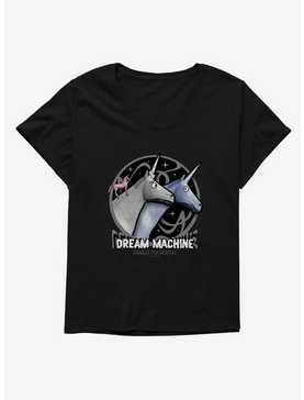 Charlie The Unicorn Dream Machine Womens T-Shirt Plus Size, , hi-res