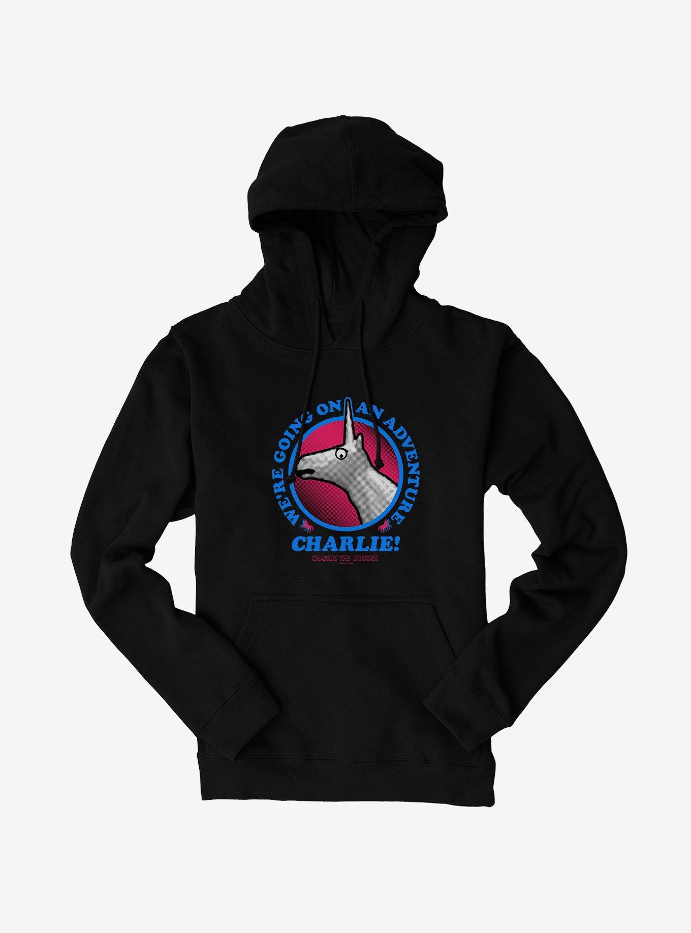 Charlie The Unicorn Adventure Charlie Hoodie