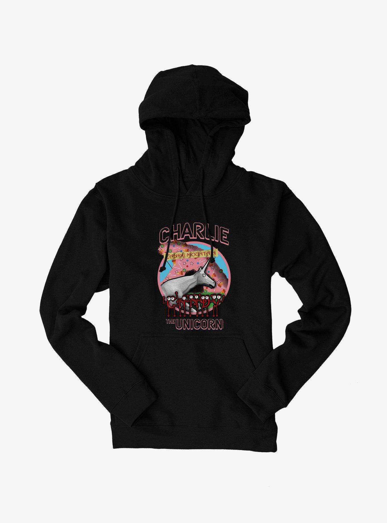 Charlie The Unicorn Candy Mountain Hoodie, , hi-res