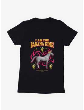 Charlie The Unicorn Banana King! Womens T-Shirt, , hi-res
