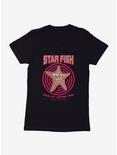 Charlie The Unicorn Star Fish Really Loves You Womens T-Shirt, BLACK, hi-res