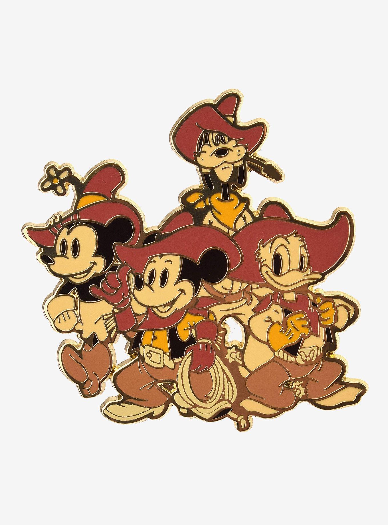 Disney Mickey & Friends Western Enamel Pin — BoxLunch Exclusive, , hi-res