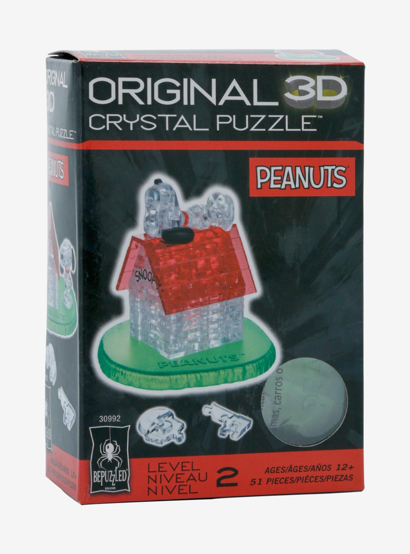 Peanuts Snoopy House 3D Crystal Puzzle, , hi-res