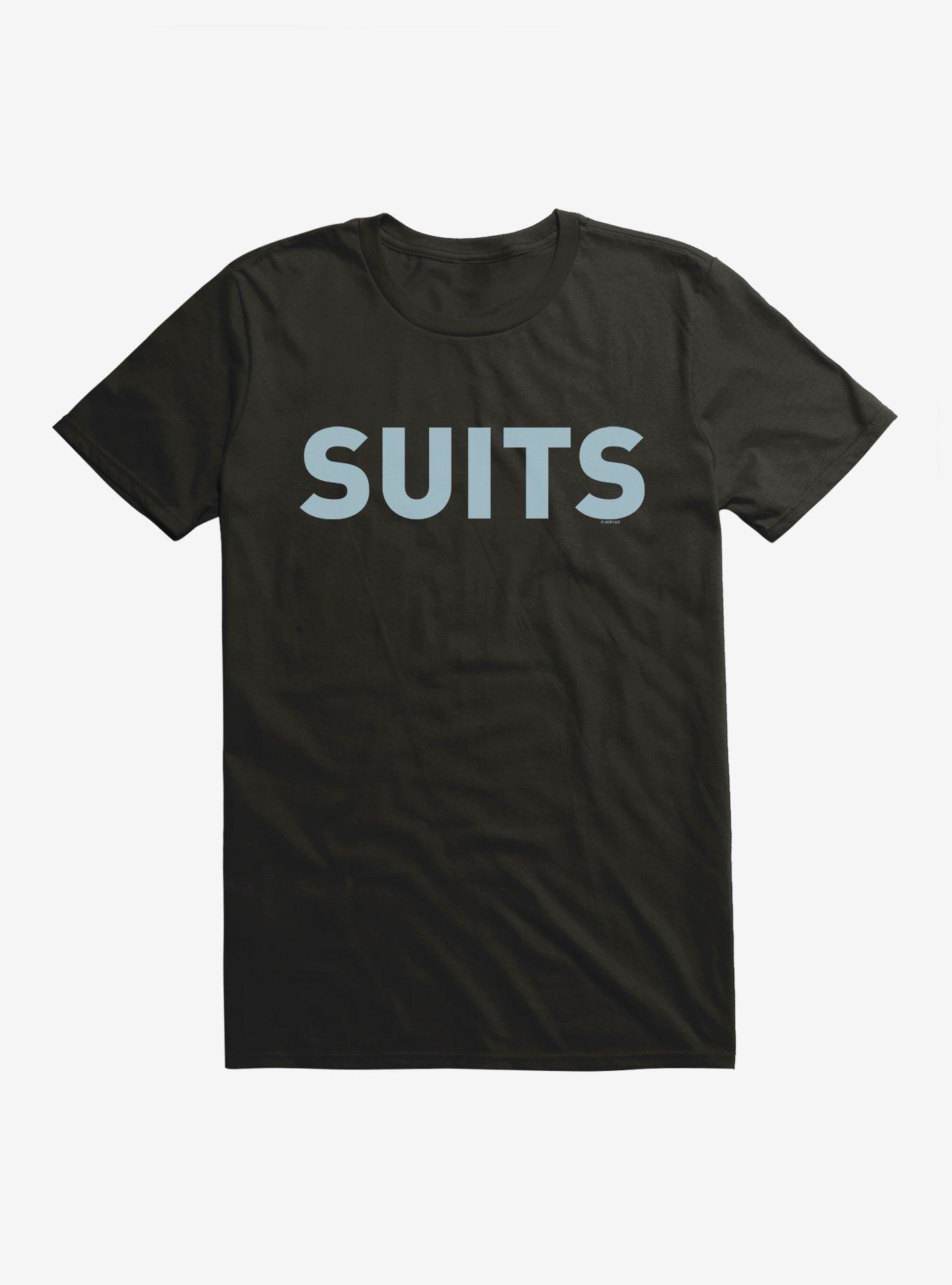 Suits Title Logo T-Shirt, , hi-res