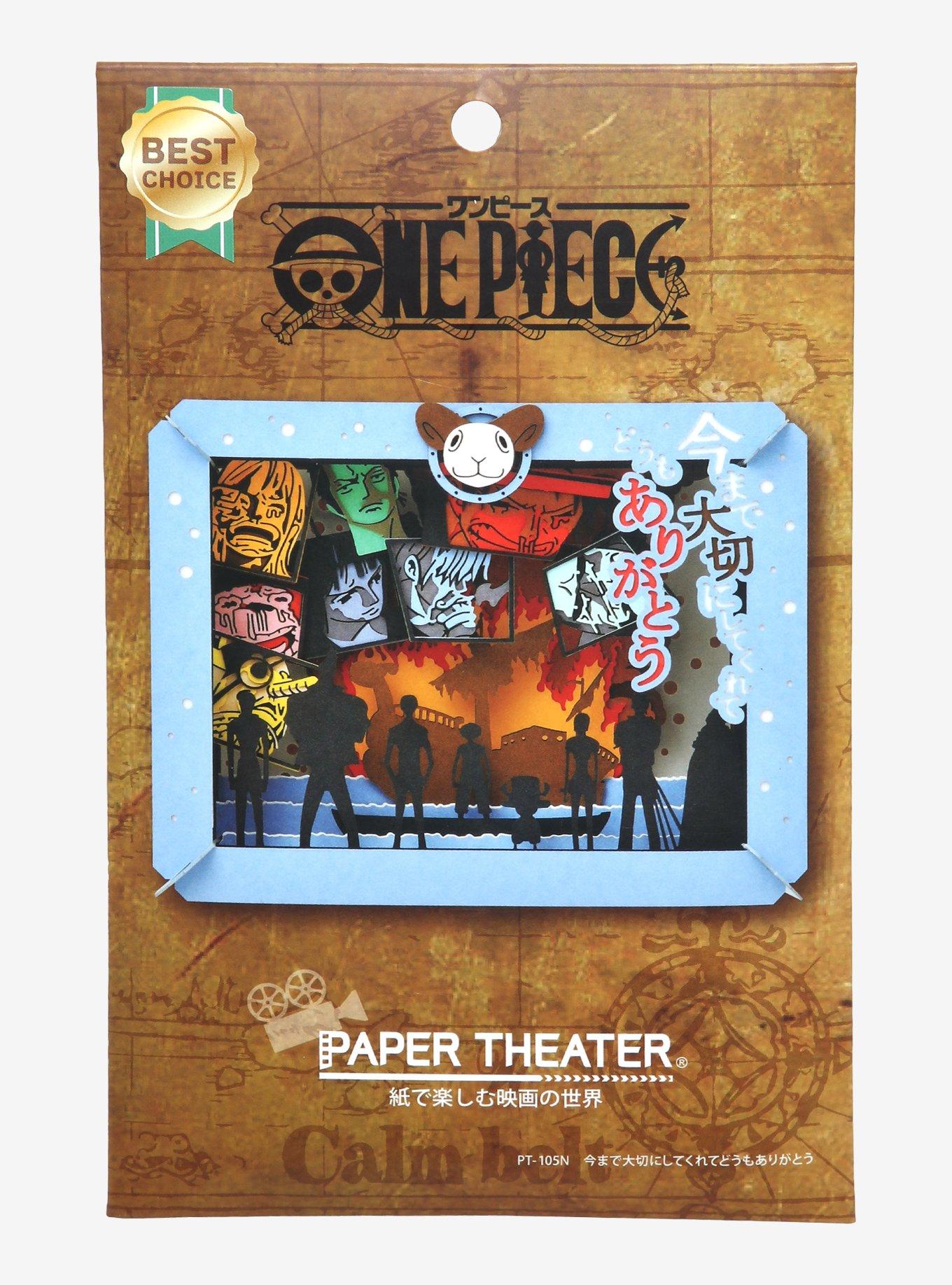 One Piece Shipwreck Scene Paper Theater, , hi-res