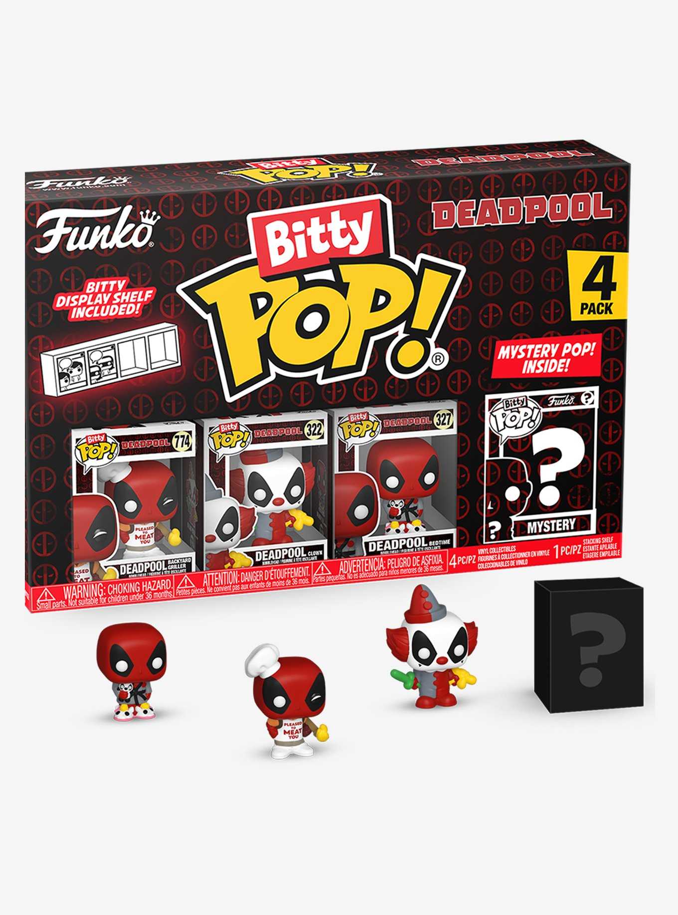 Funko Marvel Deadpool Bitty Pop! Backyard Griller Vinyl Figure Set, , hi-res