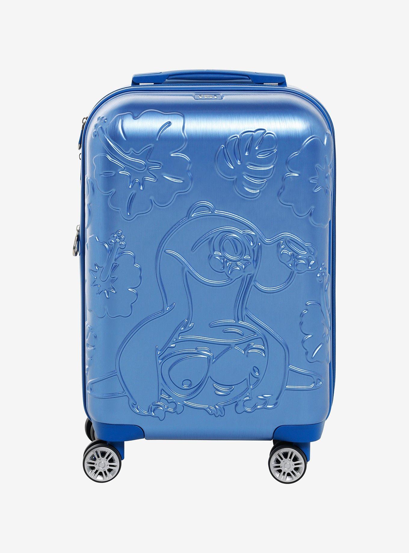 FUL Disney Lilo Stitch Upside Down Stitch Suitcase BoxLunch