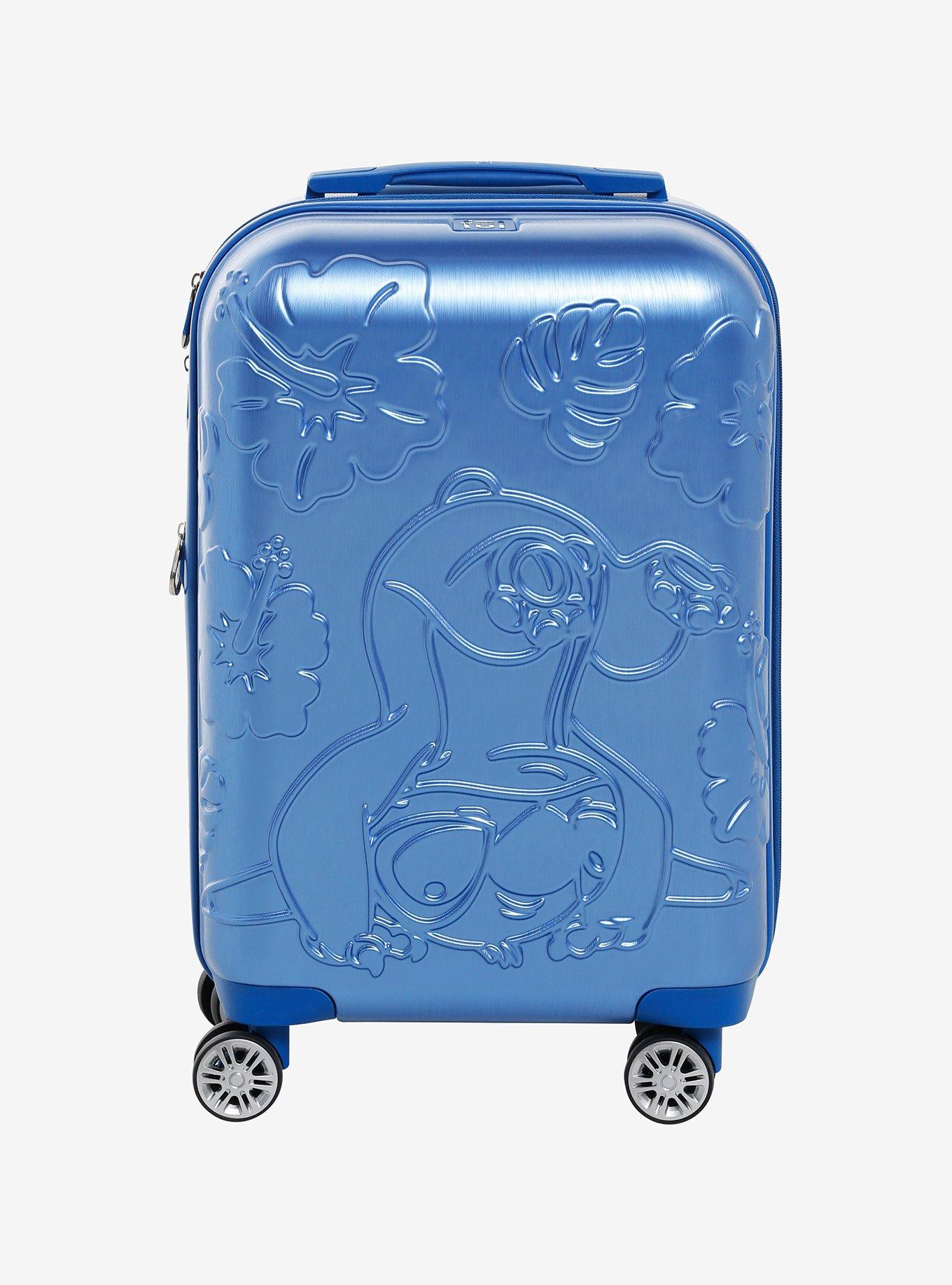 FUL Disney Lilo & Stitch Upside Down Stitch Suitcase - BoxLunch Exclusive, , hi-res