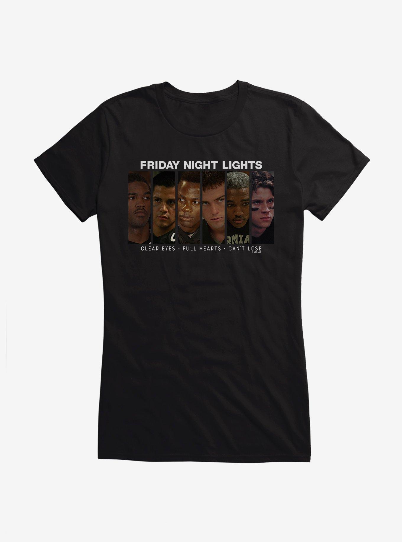 Friday Night Lights Team Panels Girls T-Shirt, BLACK, hi-res