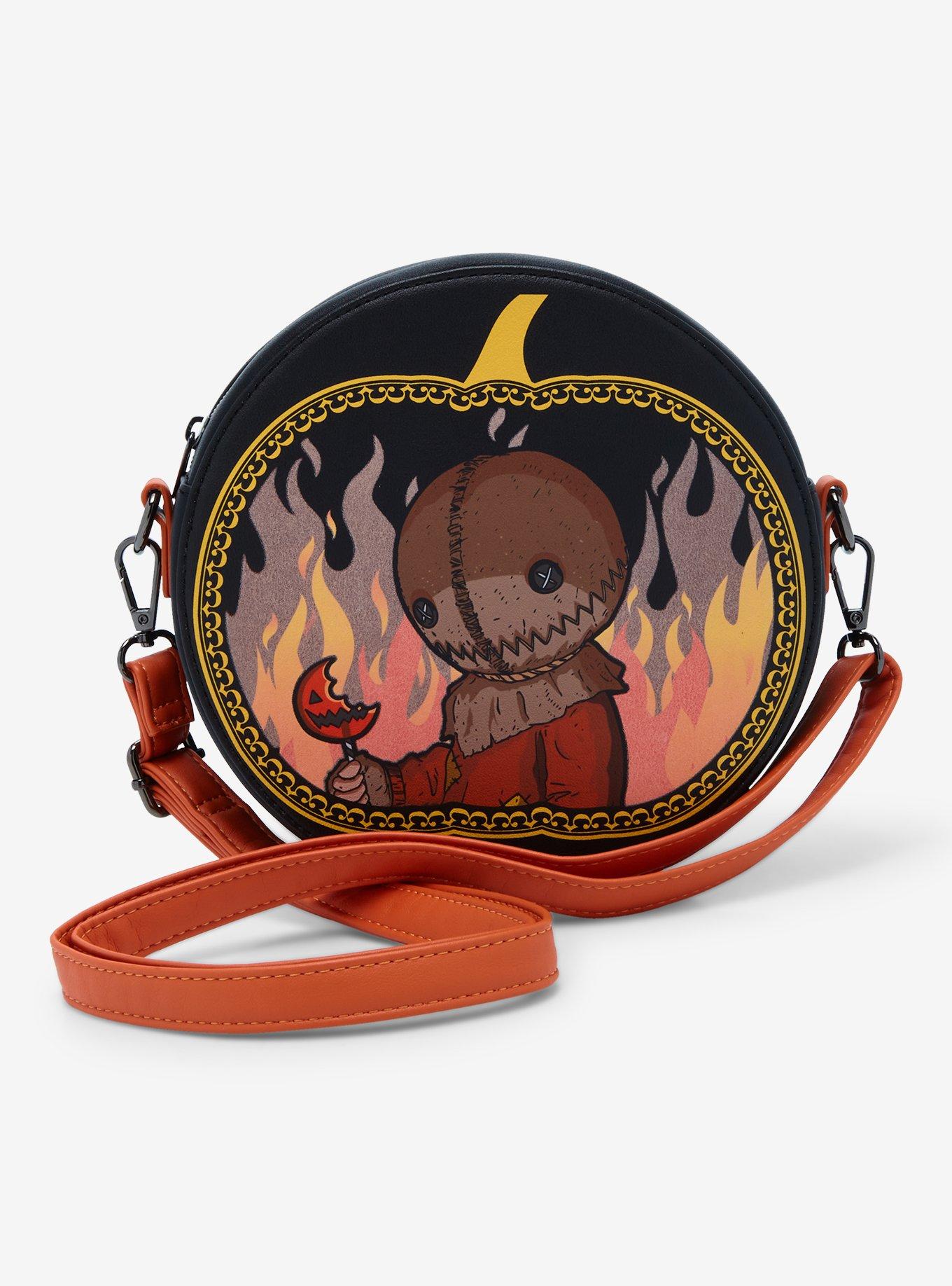 Louongefly Trick 'R Treat Sam Pumpkin Crossbody Bag, , hi-res