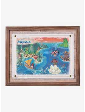 Disney Moana Framed Map Wall Art - BoxLunch Exclusive, , hi-res