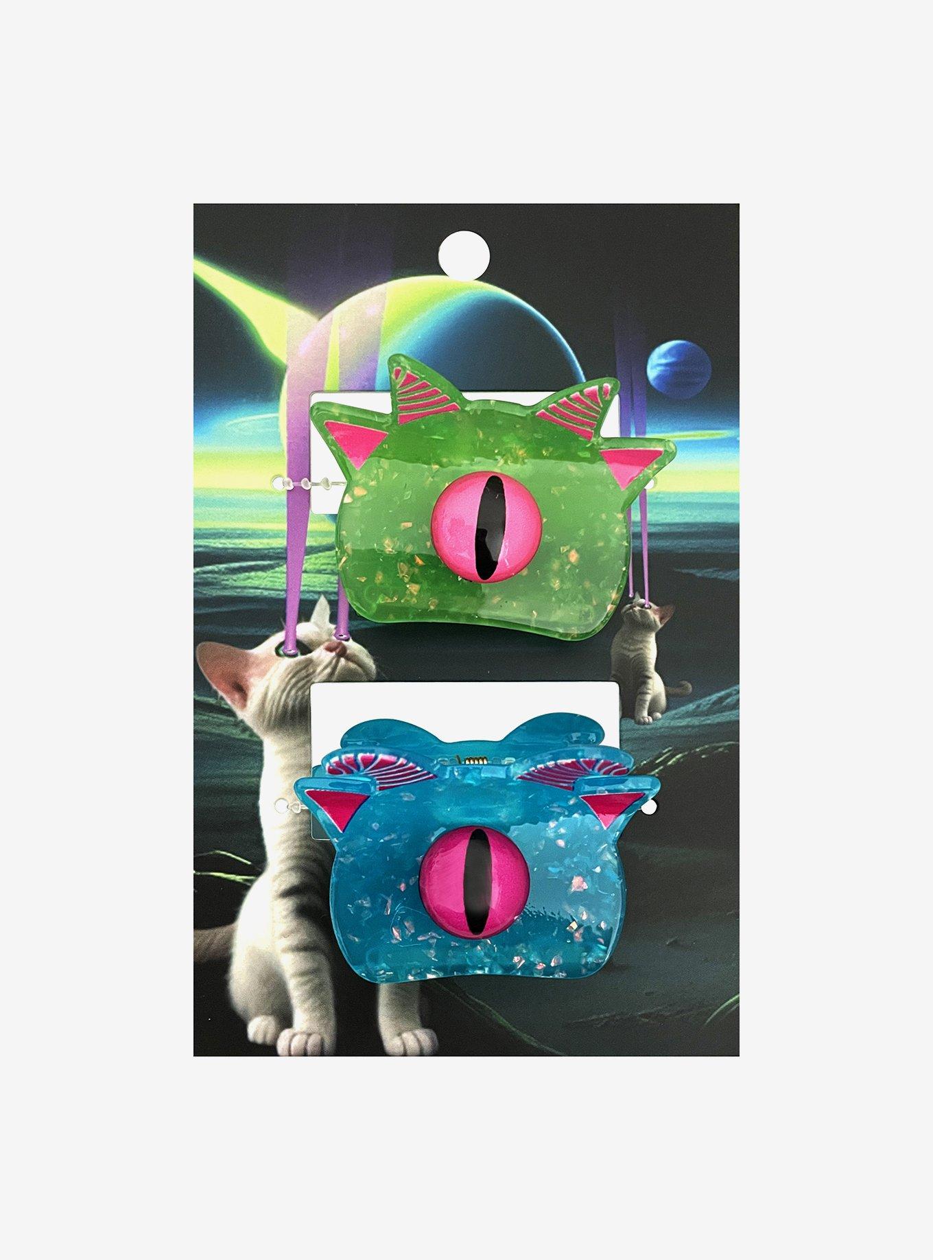 Sweet Society Monster Eye Claw Hair Clip Set, , hi-res