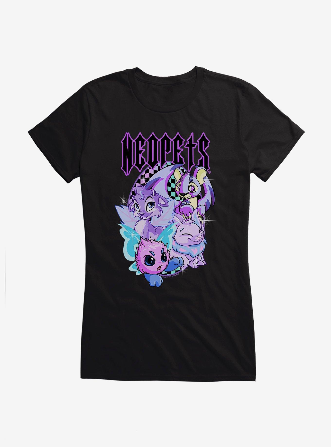 Neopets Goth Girls T-Shirt, BLACK, hi-res