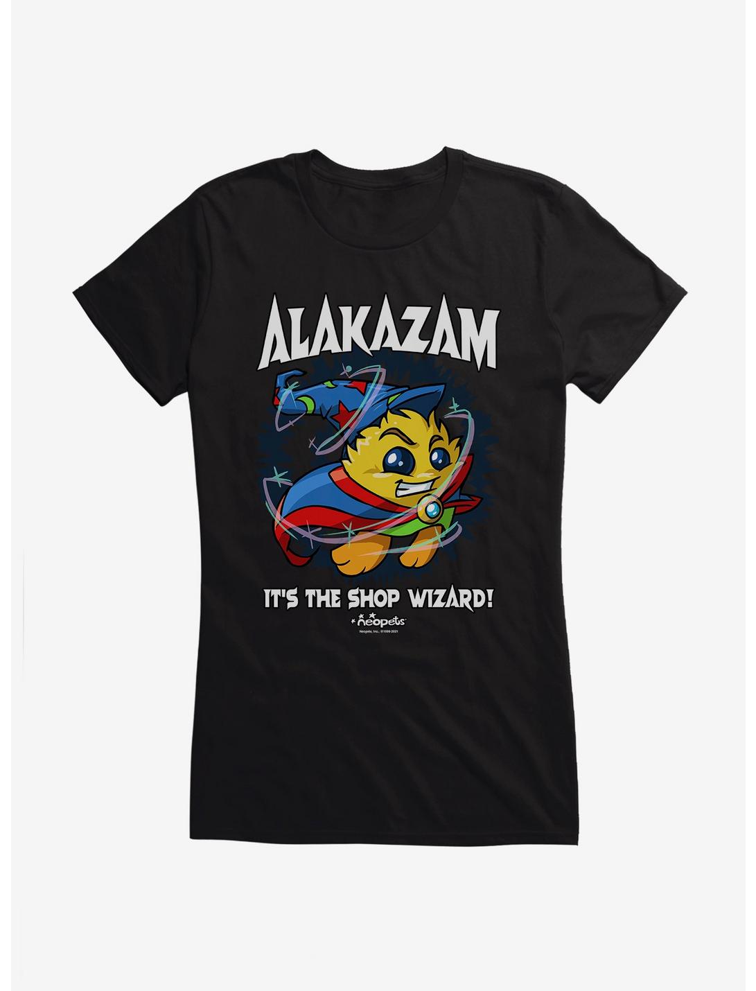Neopets Alakazam Girls T-Shirt, BLACK, hi-res