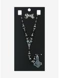 Ghost Pendant Rosary Necklace, , hi-res
