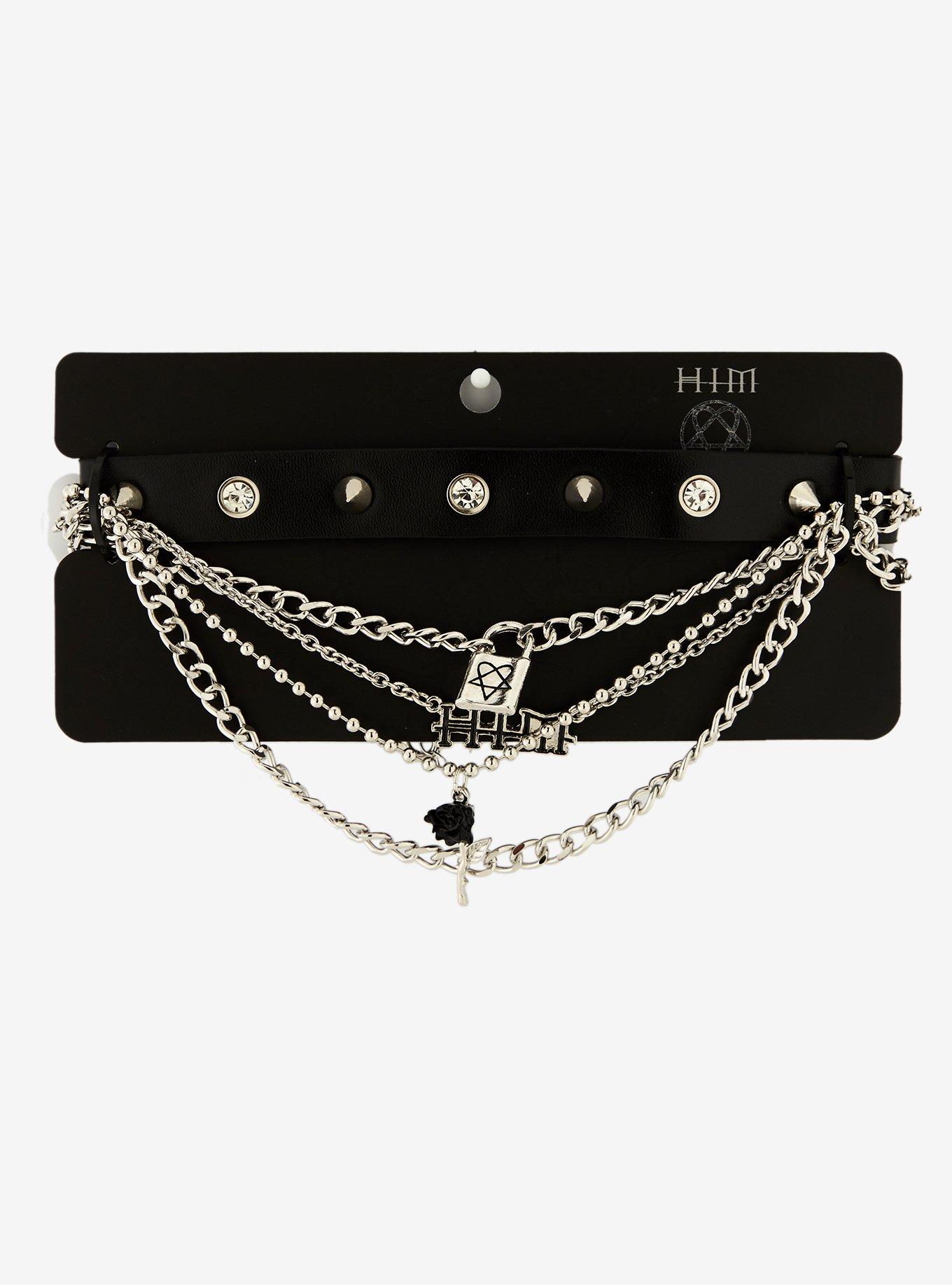 HIM Locket Rose Necklace Set, , hi-res